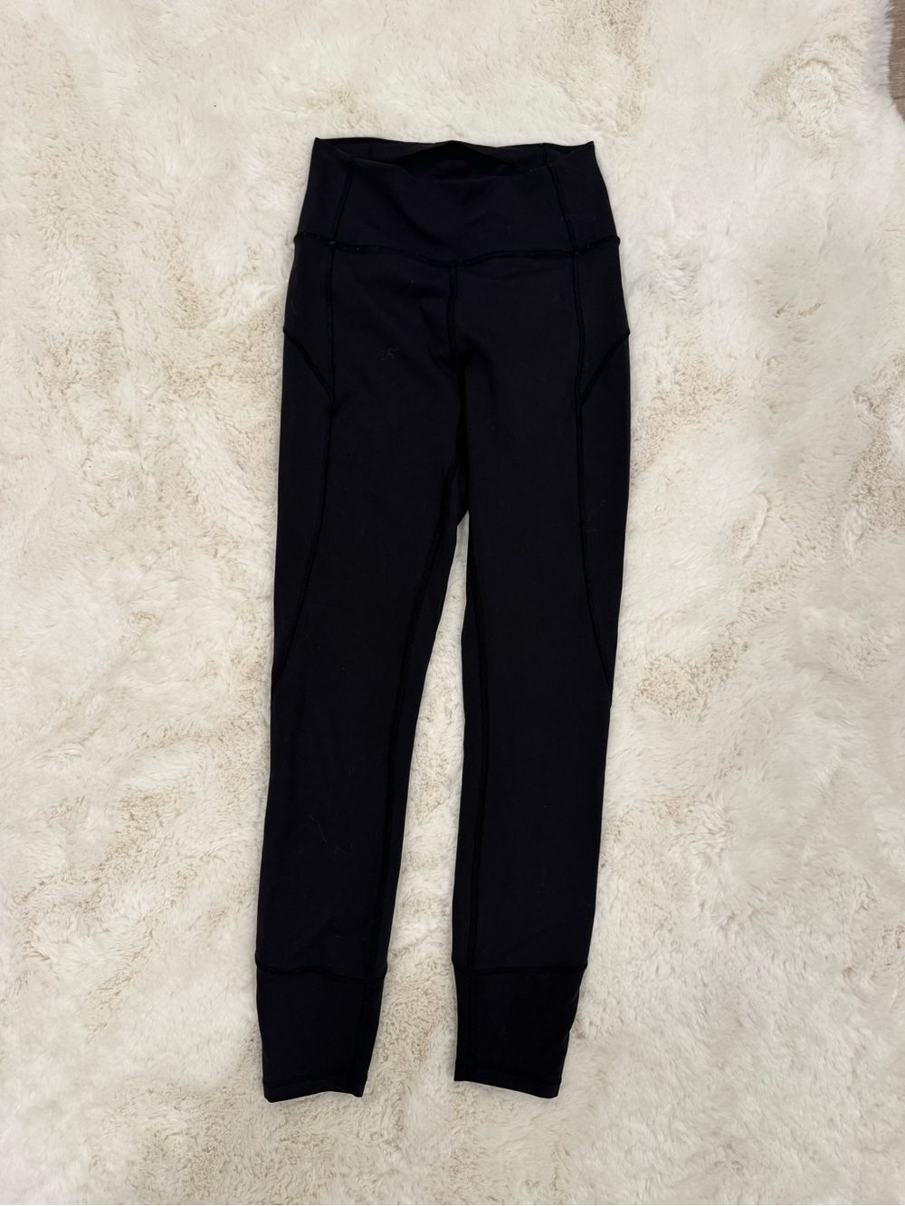 LULULEMON Black High-Waist Performance Leggings